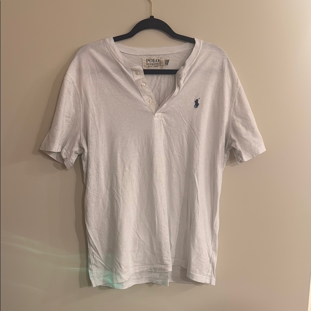 Polo by Ralph Lauren White Polo Shirt Classic Style